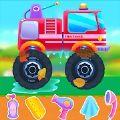 儿童怪物卡车汽车