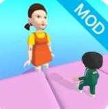 鱿鱼游戏娃娃观察