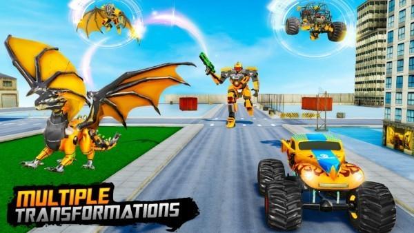 怪兽卡车机器人游戏大全