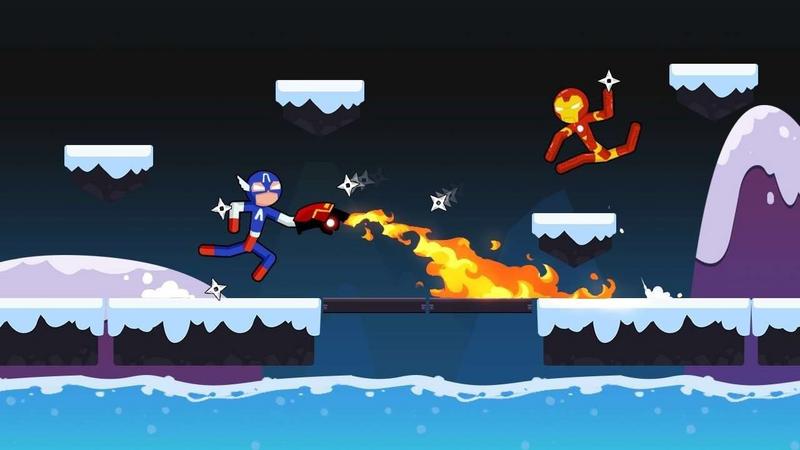 蜘蛛火柴人枪战游戏大全