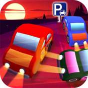 停车场堵车一整天