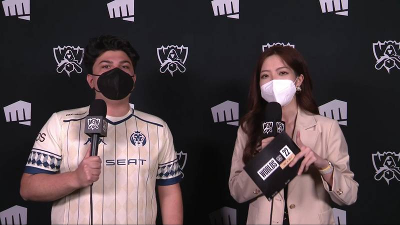 【赛后采访】ARMUT：明天对阵RNG我们会尽力而为