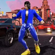 蓝色妖姬城市猎车手游戏