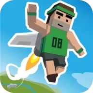 喷气背包跳跃游戏