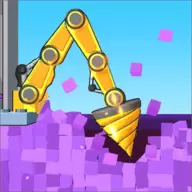 矿石挖掘机游戏