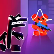 彩虹朋友乱斗大逃亡游戏