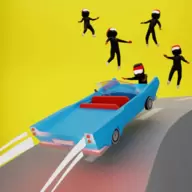 汽车人群大冲刺游戏