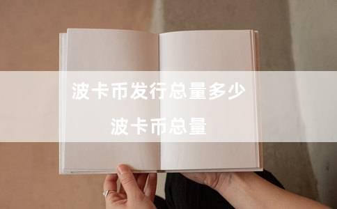 波卡币发行总量多少 波卡币总量