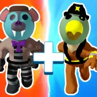 合并彩虹小猪末期游戏