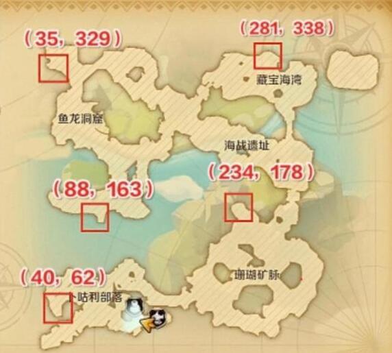 龙之国物语卜咕利海湾宝箱在哪