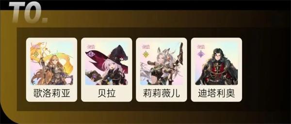 铃兰之剑t0角色一览