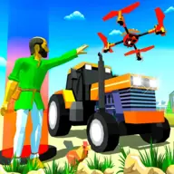 块状耕作拖拉机模拟器