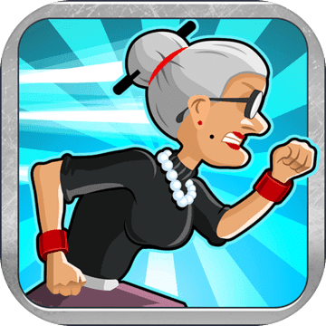 愤怒的老奶奶跑酷