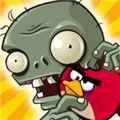 愤怒的小鸟大战僵尸 手机版