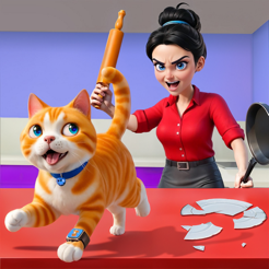 ‎Cat Simulator: Scary Mom Games