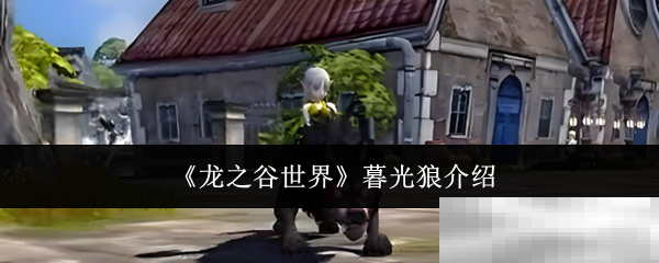 《龙之谷世界》暮光狼介绍