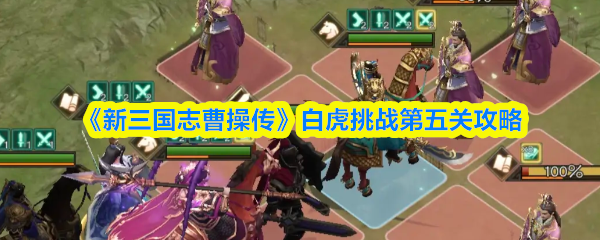 新三国志曹操传白虎挑战第5关怎么过
