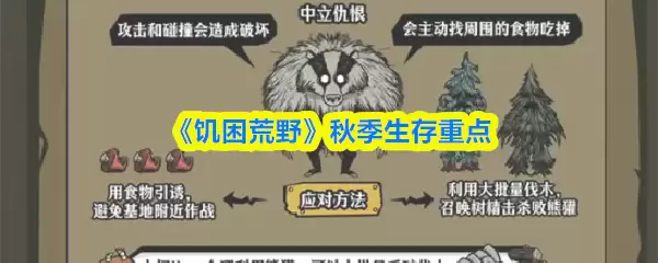 秋季野外生存指南：应对饥荒困境的5个关键措施