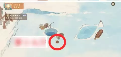 桃源深处有人家查干湖找萝卜位置一览