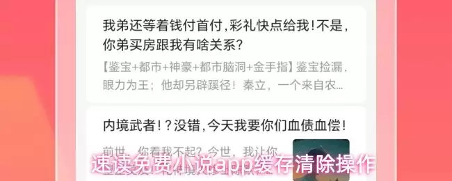 免费小说APP清除缓存教程：三步快速解决