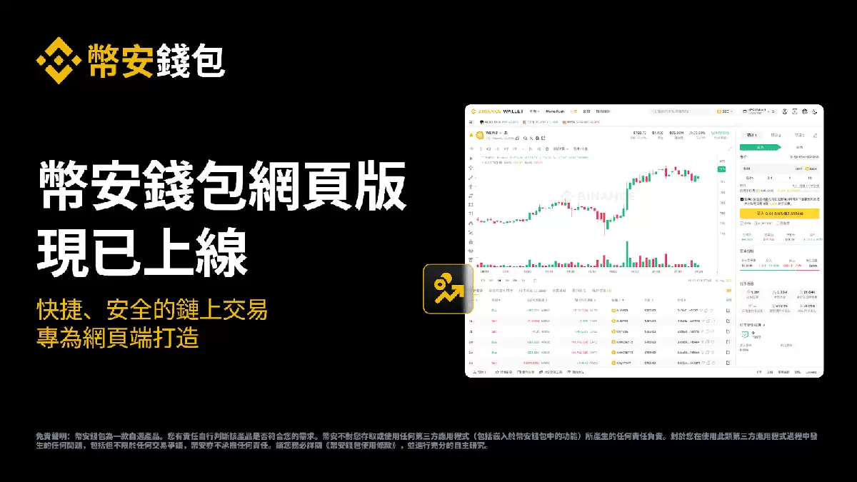 币安wallet上线网页版:享受更智能、更快捷的交易体验