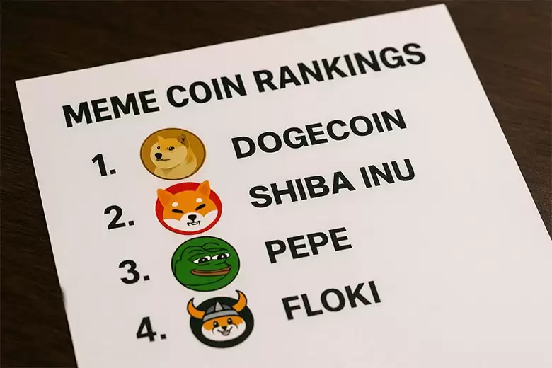 2025年市值最高的四大表情包币:排名、风险与趋势解析