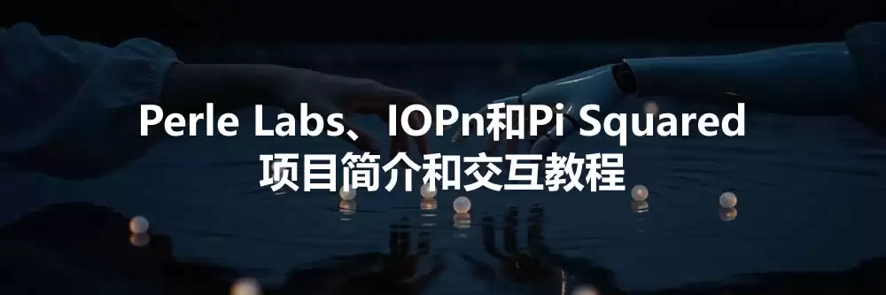 Perle Labs、IOPn和Pi Squared项目简介和交互教程（10月31日）