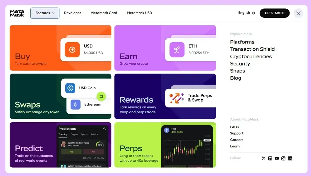 MetaMask与Phantom对比分析:网络支持、手续费及移动应用