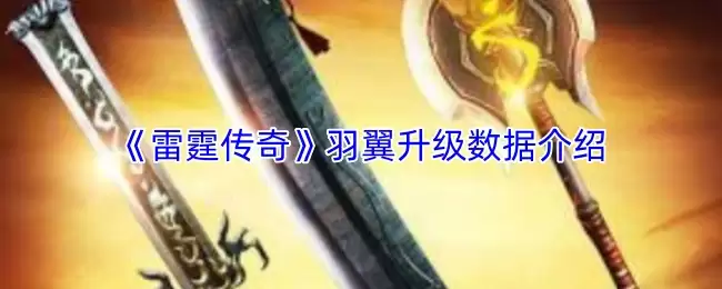 雷霆传奇翅膀升级价格表：羽翼进阶所需数据一览