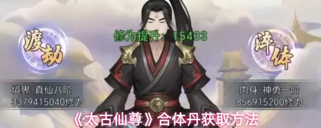 太古仙尊合体丹获取指南：5种高效方法详解