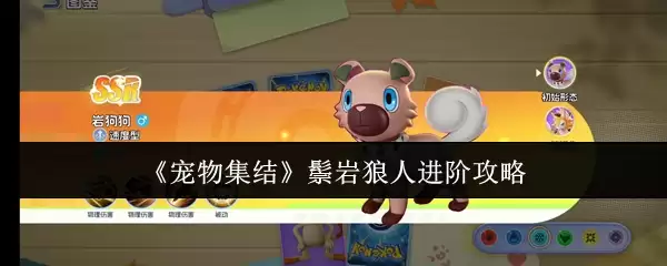 鬃岩狼人进化攻略：从宠物集结到高阶形态指南