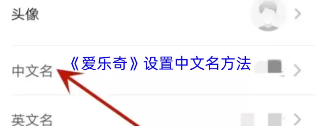 爱乐奇中文名设置方法：APP改名详细步骤