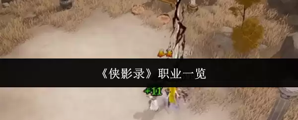 侠影录全职业分析