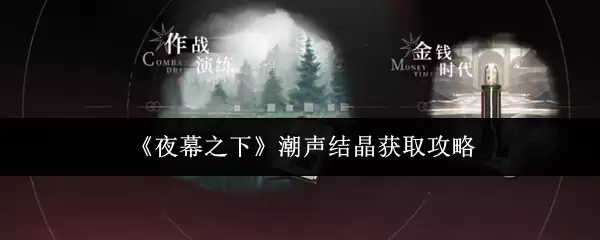 潮声结晶获取方法：夜幕之下高效收集全攻略