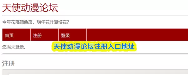 天使动漫论坛注册指南：入口地址与详细步骤