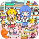 樱花城堡校园小镇