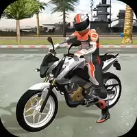 狂野飙车驾驶摩托