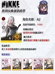 胜利女神NIKKE A2怎么养成配对：抽取培养全指南