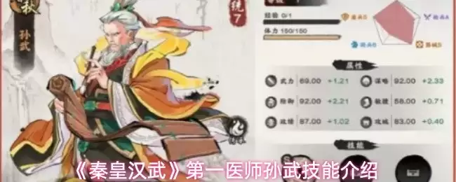 孙武技能解析：秦皇汉武手游核心武将战法指南