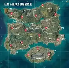 和平精英元旦礼盒分布点与位置解析