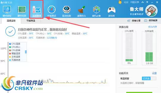 鲁大师降温设置指南：3步实现电脑有效节能降温