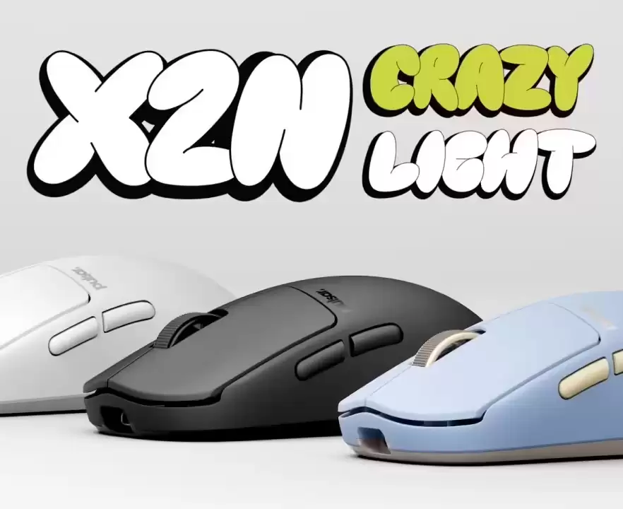 派世发布X2N CrazyLight鼠标，“野外景观”系列新品