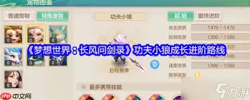 梦想世界功夫小狼如何终极培养-梦想世界功夫小狼终极培养方法