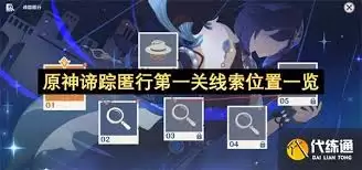 原神谛踪匿行第一关怎么通关-原神谛踪匿行第一关通关攻略