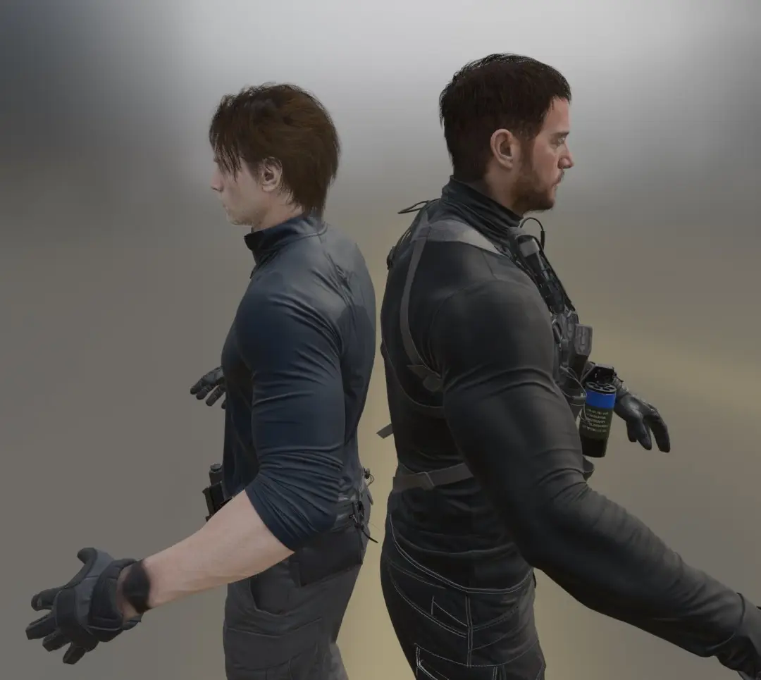 生化危机9里昂肌肉暴涨 与克里斯对比引热议