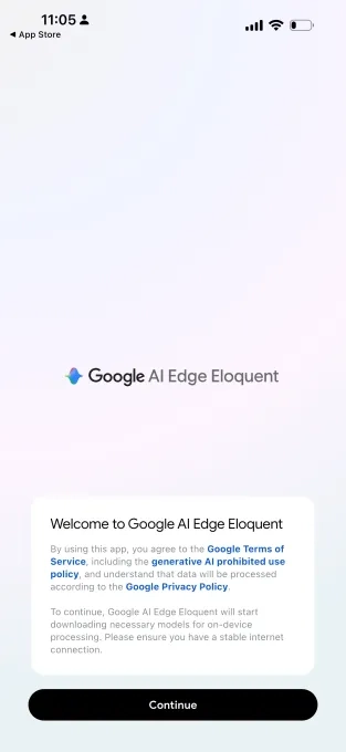 谷歌推出可离线使用的 AI 听写应用 Google AI Edge Eloquent，可自动剔除语气词