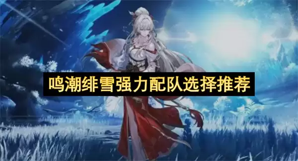 鸣潮绯雪强力配队选择推荐