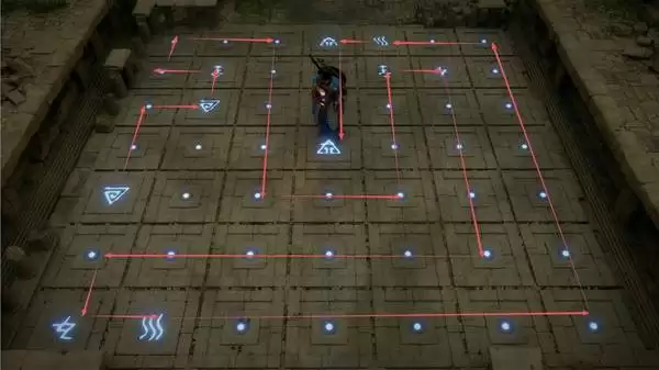 《红色沙漠》残响峭壁古代遗迹解谜方法