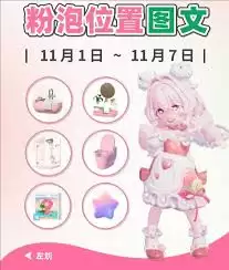 心动小镇粉色泡泡位置在哪