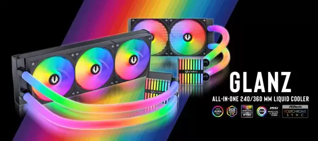 全彩 RGBBitFenix 火鸟发布霓虹水冷 Glanz